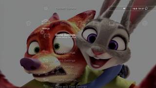 Zootopia Theme For Playstation 3 Downloaded From Ps3-Themes