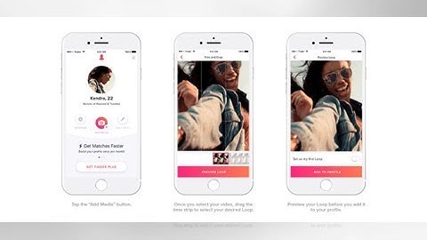 Tinder begins testing its first video feature, Tinder Loops