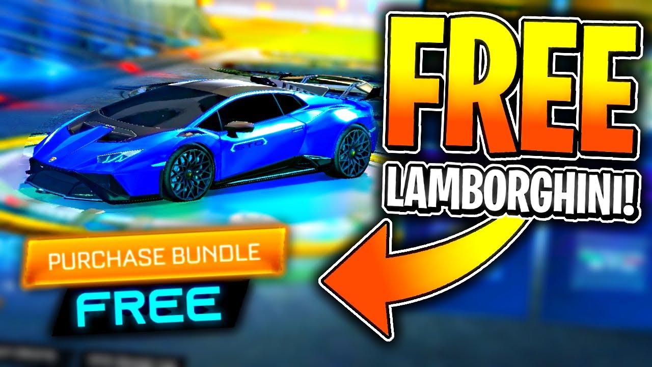 How To Get LAMBORGHINI BUNDLE For FREE! (Rocket League Lamborghini Bundle  For Free) - YouTube