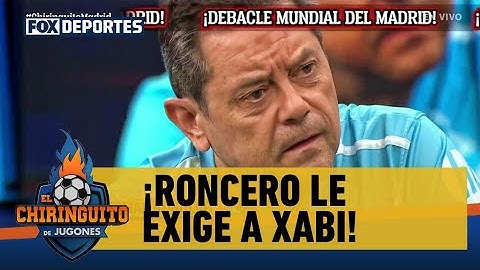 💥🔥Tomás Roncero le pide MANO DURA a XABI ALONSO con las estrellas del REAL MADRID | El Chiringuito