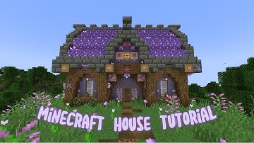 Tutorial | How to Build an Amethyst Inn in Minecraft