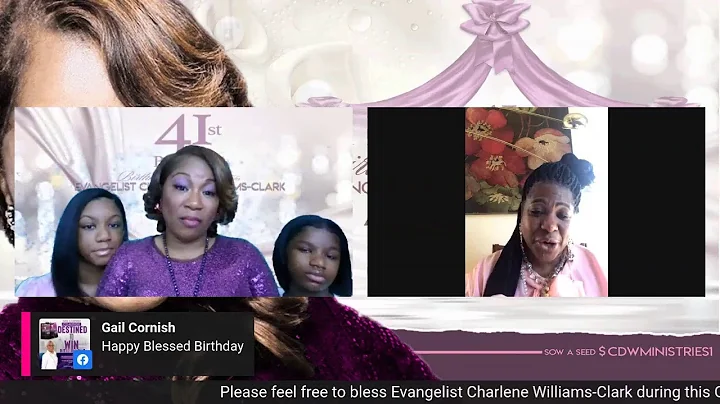 Evangelist Charlene Williams- Clark's 41st Birthda...