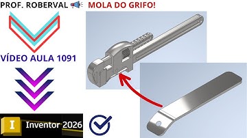 Lesson 1091 - Modeling the Griffin Spring in Autodesk Inventor 2026