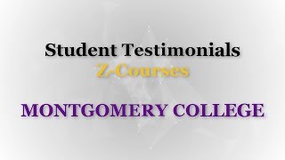 MC Open: Z--Course Student Testimonials