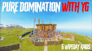 ZERG WIPE PROGRESSION // PURE DOMINATION YG REUNION WIPE // 6 WIPEDAY RAIDS