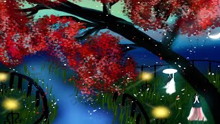 romentic moonlight  forest  digital art on Android mobile in infinite painter #infinite painter   ✨ screenshot 4