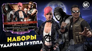 А ВОТ И НАБОР УДАРНОЙ ГРУППЫ В Mortal Kombat Mobile