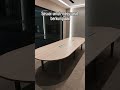 Project 93 : Oval Shape Meeting Table – Elegant Design for Every Office