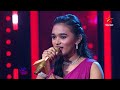 Super singer  amitha sensational song performance  blockbuster round  satsun  9 pm