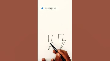 how to draw thunder ⛈️ cloud 🌨️ easy step by step drawing tutorial #drawing  #shorts #thunderstorm