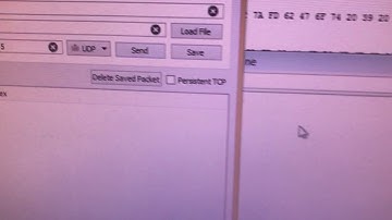 packetsender, teensy,asyncUDP