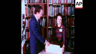 SYND 8/11/72 NIXON RETURNS TO SAN CLEMENTE, IN CALIFORNIA, TO CAST HIS VOTE