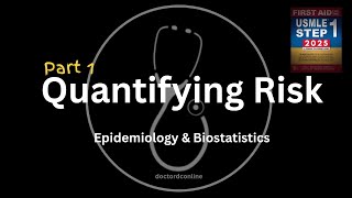 Quantifying Ratios in Epidemiology 📊 | Risk, Odds, NNT, RR, OR Simplified | USMLE Biostats #usmle