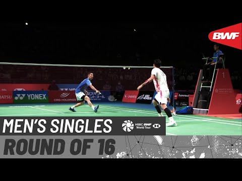 DAIHATSU YONEX Japan Open 2022 | Kenta Nishimoto (JPN) vs. Jonatan Christie (INA) [7] | R16