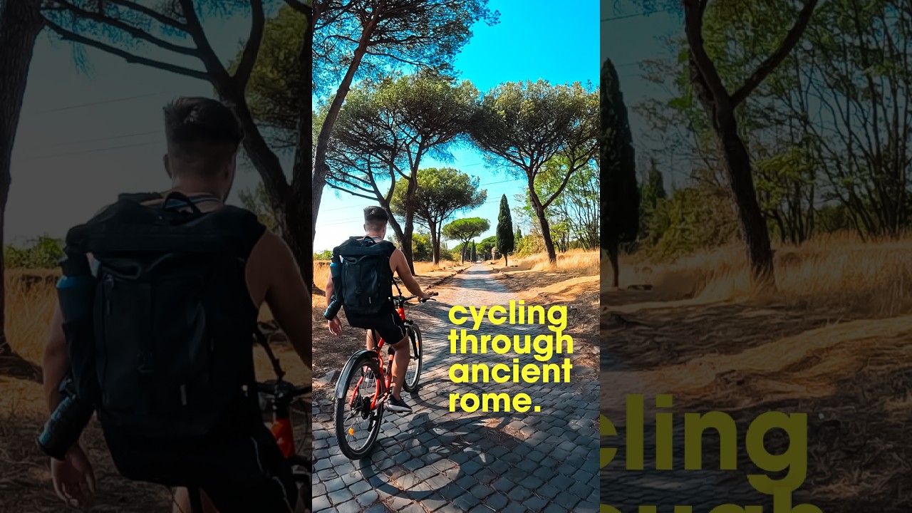 If you want to escape Rome city life you can actually do so by not even leaving the center of Rome and heading to the:

📍Via Appia Antica

We rented our mountain bike (you’ll need it for the old roads) from @ecobikeroma for €5 per hour (there are also e-bikes, but we went with the old-fashioned ones), got a map, and were on our way down a 2,000+ year old road.

There’s lots to see along the way and the further you get from the bike rental shop, the less crowds you’ll experience, which are already small to begin with.

You’ll find a restaurant or two along the way, so don’t worry about food.

#viaappia #viaappiaantica #rometravel #offthebeatenpathrome #visitlazio