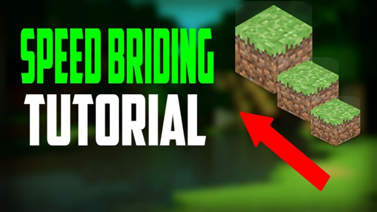 Speed Bridge Minecraft | Minecraft Bedrock // (How To Safe Bridge) – FXSE