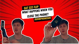 CLOSING The Phone Does WHAT? Testing Closing The Phone: Calls, Spotify, YT || CAT S22 Flip Dumbphone