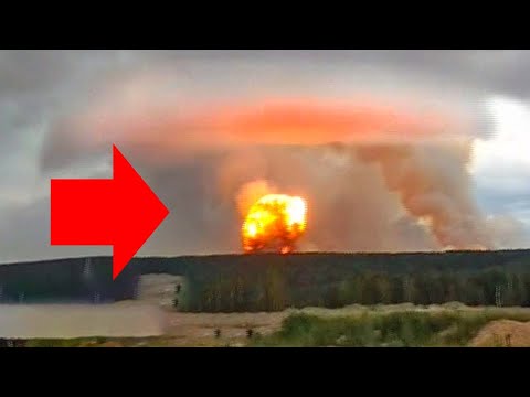 Russia's Most Secret Nuclear Missile Explodes? The Skyfall Accident