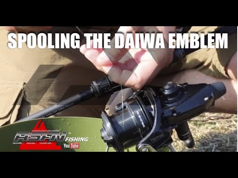 How to Re - spool Daiwa Emblem BR25A Korda 