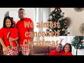 Seasons Greetings From Us| Setting up our Christmas tree 2.0|Namibian Couple Youtubers