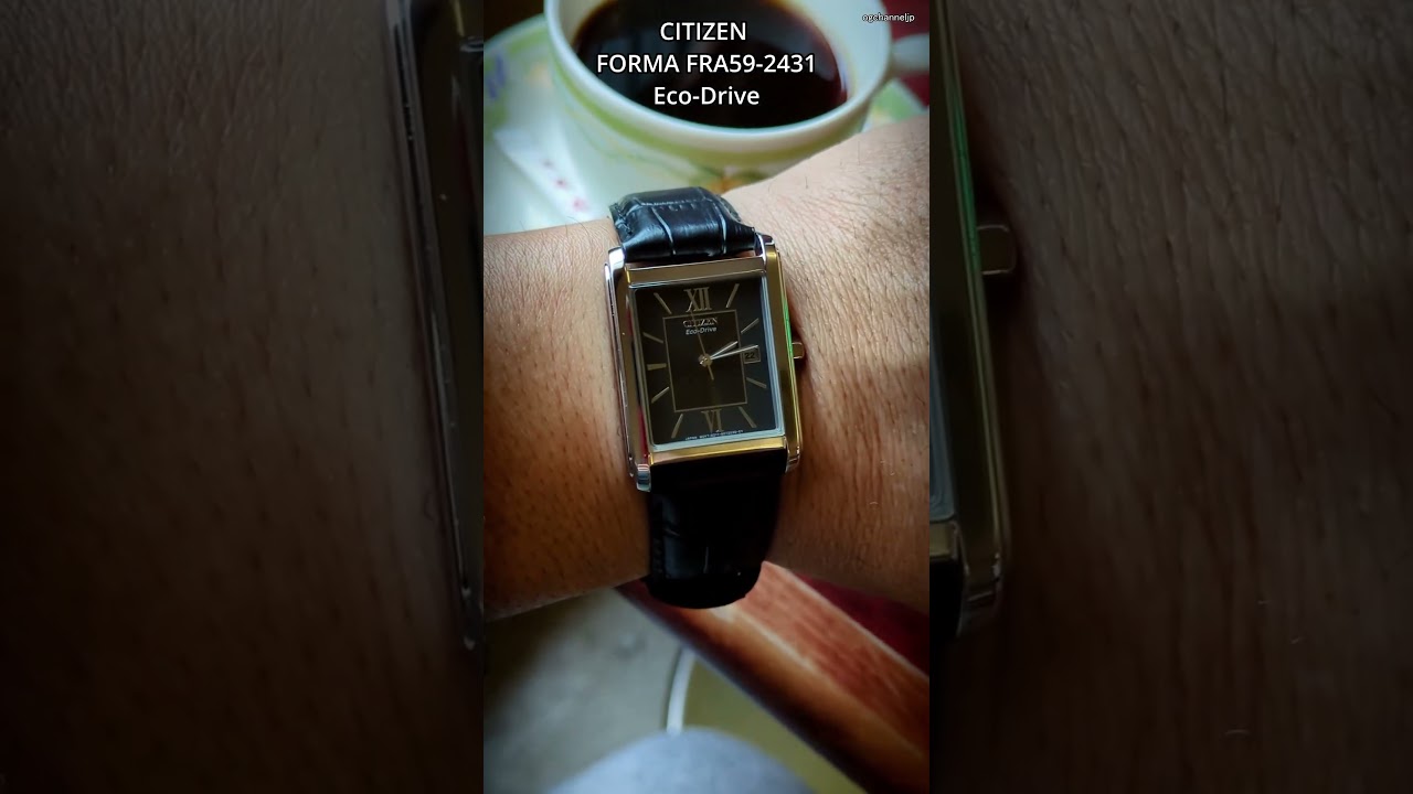 CITIZEN FORMA FRA59-2431 Eco-Drive #watch #腕時計 #citizen - YouTube