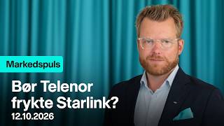 Markedspuls - Bør Telenor frykte Starlink?