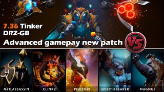Advanced Tinker new patch 3.76. Tried shiva and previous items | Dota 2 Tinker Gameplay 146