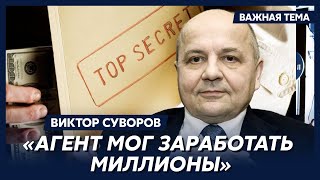 Суворов: Агентов мы не уважали и между собой называли их «жопа»