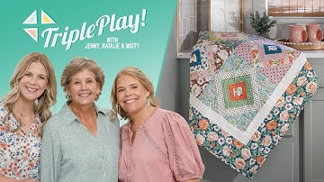 Triple Play: How to Make 3 NEW "Square in a Square" Quilts - Free Quilting Tutorial