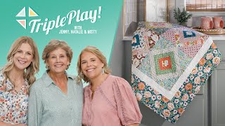 Triple Play: How to Make 3 NEW 'Square in a Square' Quilts  Free Quilting Tutorial