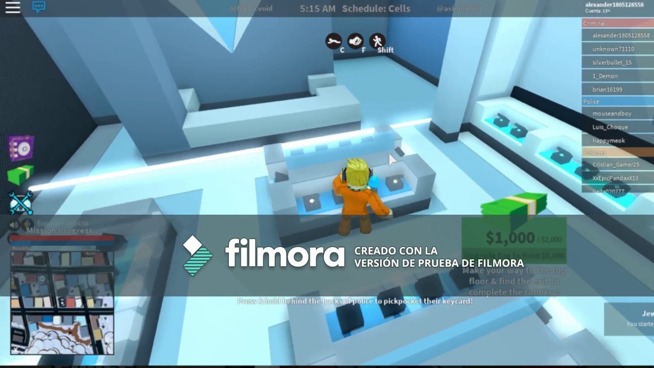 Hacks Para Roblox Jailbreak Traspasar Paredes