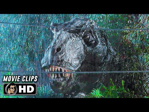 JURASSIC PARK CLIP COMPILATION (1993) Steven Spielberg, Sci-Fi