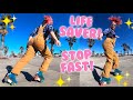 Trick to STOP FAST when you're SKATING FAST 💨