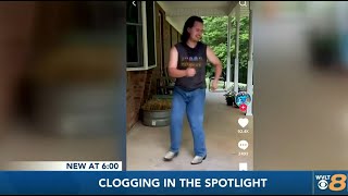 Clogger stomps his way to internet fame