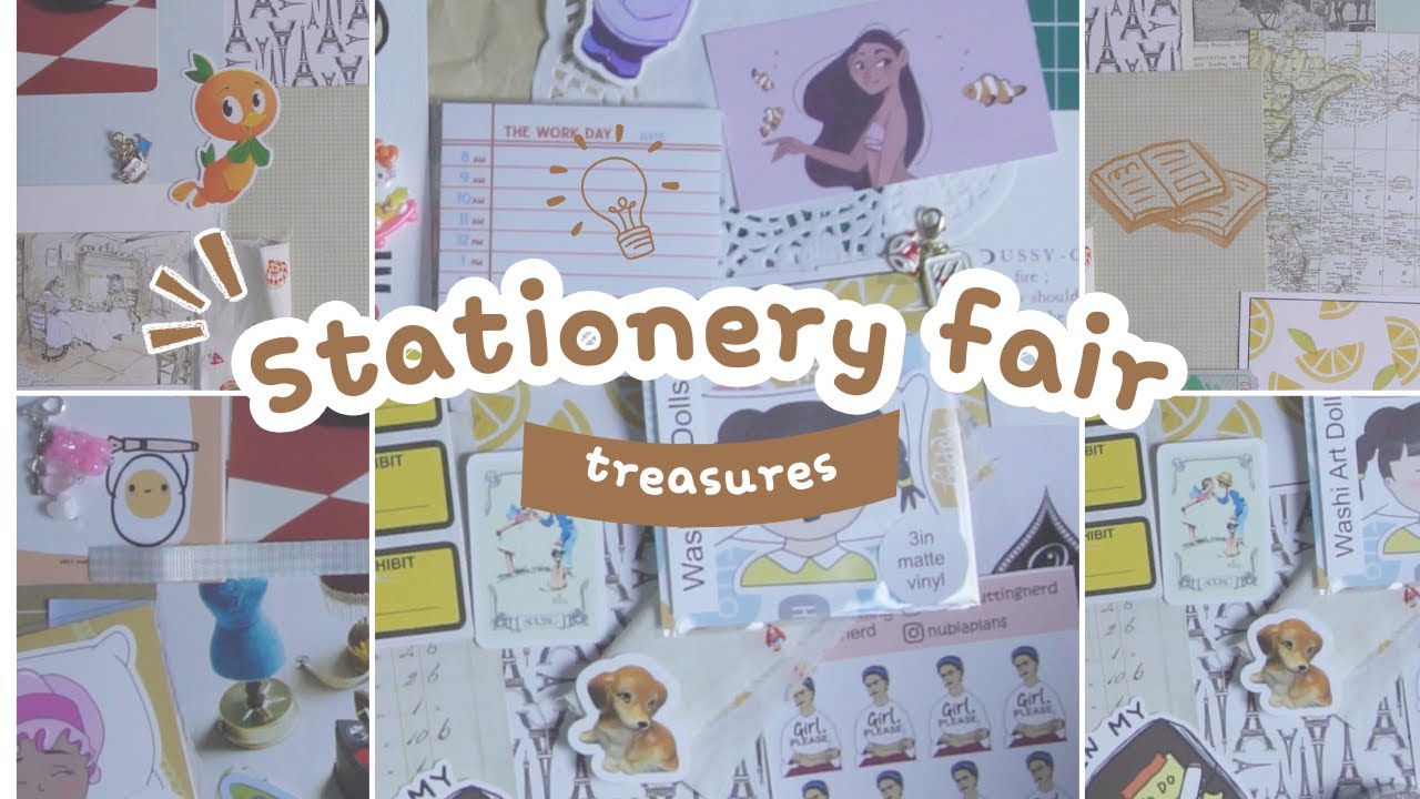 The Best Stationery Fair Haul | Stickers, Journals & More