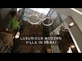 Luxury modern villa interior design in dubai  4 bedroom 2 story house interior decoration by spazio