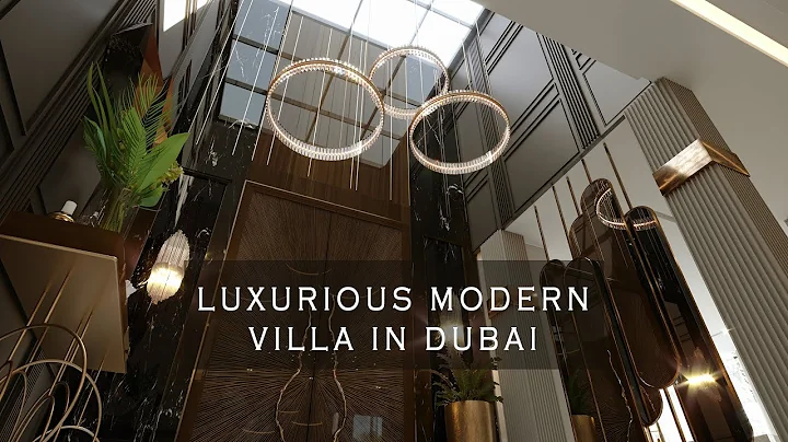 Luxury Modern Villa Interior Design in Dubai | 4 bedroom 2 Story House Interior Decoration by Spazio - DayDayNews
