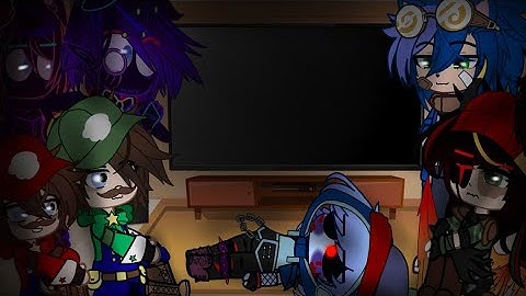 My Ocs + Mario & Luigi Reacts to "GAME OVER!" Super Mario Bros. Funk Mix Deluxe [+Sonic]