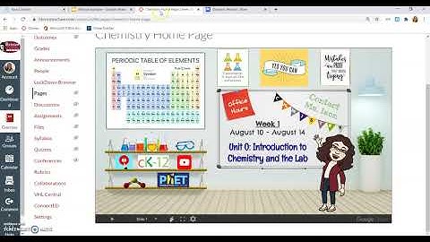 Linking Items in a Virtual Classroom to Canvas AND Setting a Virtual Classroom as a Canvas Home Page