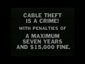 Stealing cable psa 1993
