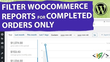 How to Filter WooCommerce Reports for Completed Orders Only in WordPress | Export CSV