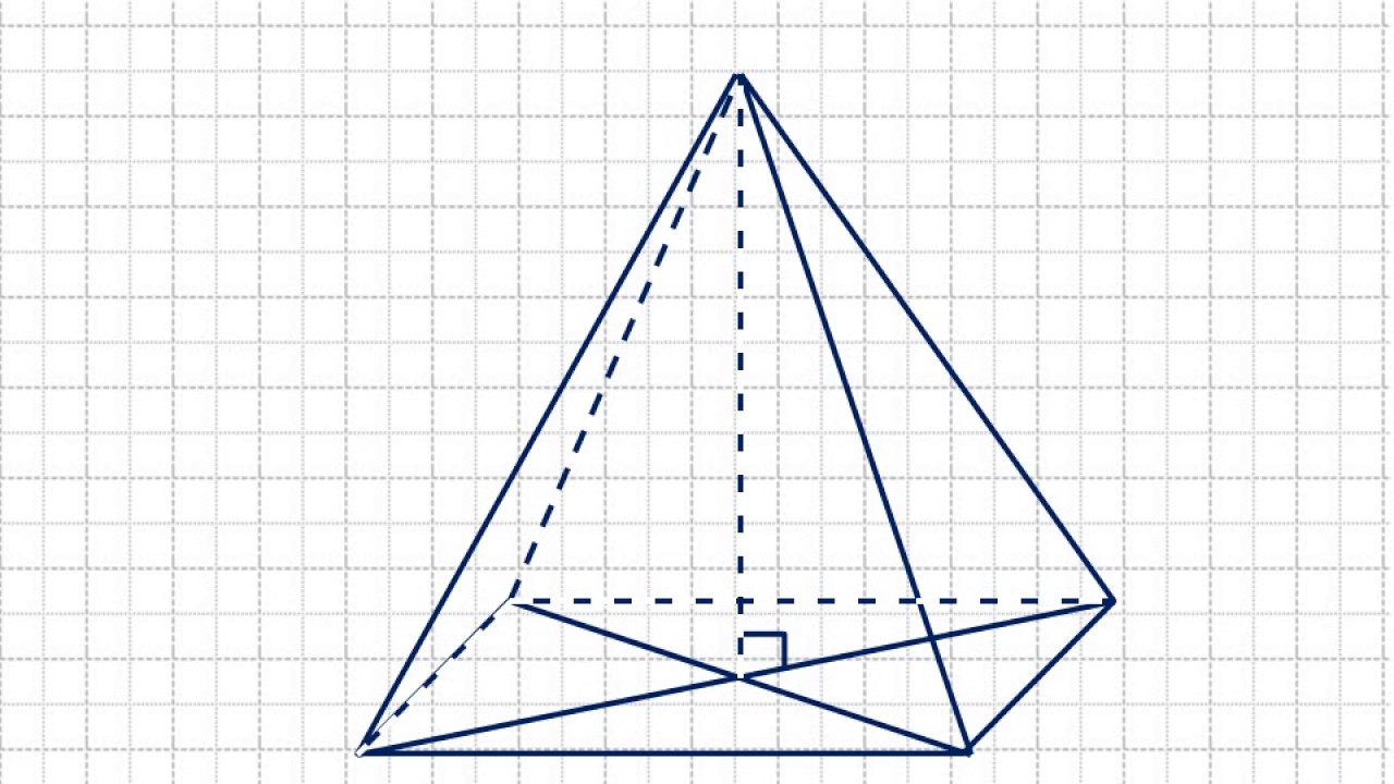 To contaminate tread speech Cum construim o piramidă patrulateră? - YouTube