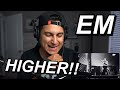 FINNA JOIN A BOXING GYM NOW!! | EMINEM "HIGHER" OFFICIAL VIDEO REACTION!!