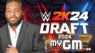 WWE 2K24 MyGM - CHAT vs SOOPLEX SEASON 2(EP. 3) [JOIN THE LIVE TO PARTICIPATE]