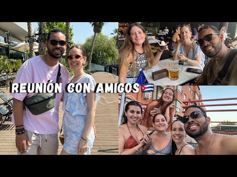 Mis amigos cubanos🇨🇺 me visitan a mi nueva casa en Madrid🇪🇸.
