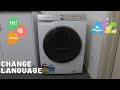 How To Change Language on Samsung Washing Machine Easy