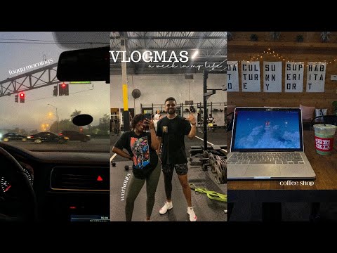 VLOGMAS WEEK 2 | slow sunday morning, cardio workout, hair appt, xmas decorations, etc.