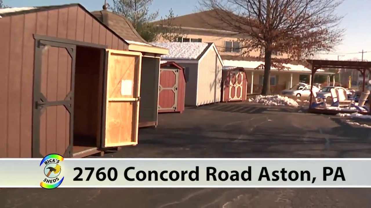 Outdoor Furniture in Hockessin DE Ricks Sheds YouTube