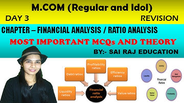 M.com part 1. Sem 2 /M.Com part 2 (Idol) Financial analysis (Regular and IDOL) Revision