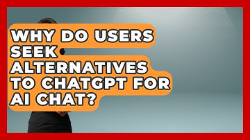 Why Do Users Seek Alternatives to ChatGPT for AI Chat? | AI SaaS Software Explained News